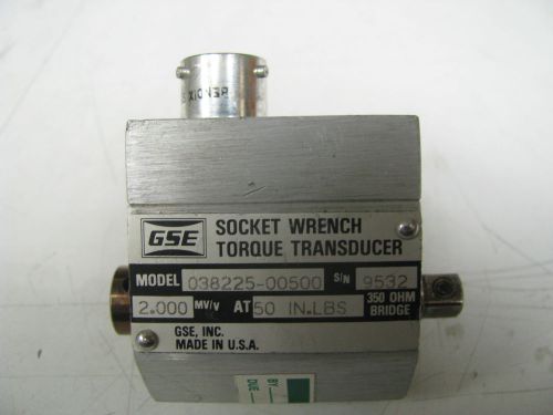 GSE Socket Wrench Torque Transducer 50 in Lbs - GSE2