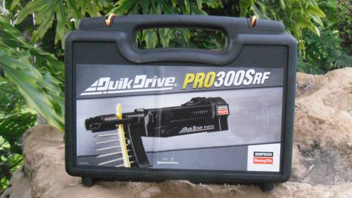 Quik drive qdpro300srfg2 tile roof attachment in case for sale
