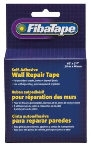 St. Gobain Fibatape 1-7/8&#034; x 65&#039;, White, Multi-Purpose Wall Repair Tape, 3 Pack