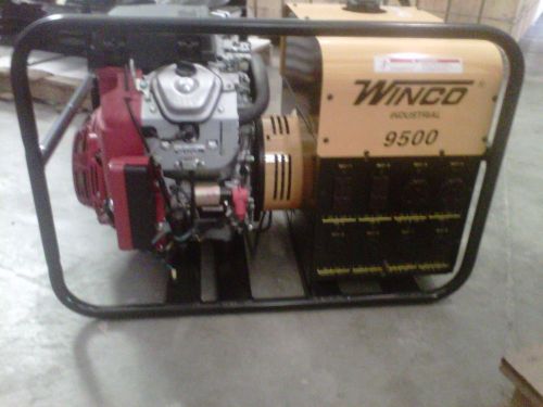 Winco 9500 portable generator / gasoline for sale