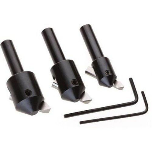 Grizzly H7537 Round Fly Cutter Set, 3-Piece