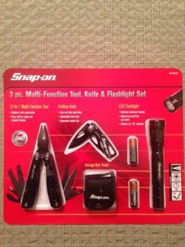 Snap on Multi Function Tool, Knife &amp; LED Flashlight set, Free 48 State Shipping