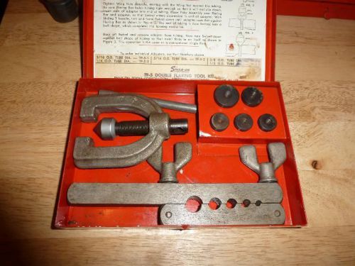 Vintage Snap-On Double Flaring Tool Thin Wall TF-5 VINTAGE METAL BOX