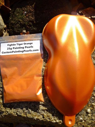 Fightin Tiger Orange Pearl Pigment Plasti Dip Clearcoat Automotive Urethane HOK