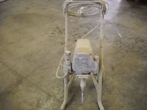 Electric commercial size spraytech paint sprayer with hoses, manual, etc. for sale