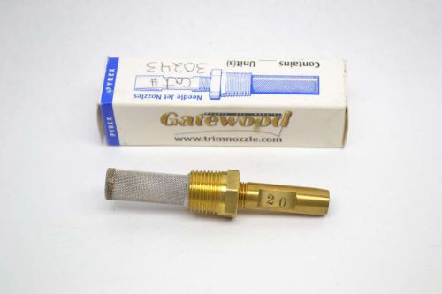 NEW GATEWOOD 30243 PYREX 2447 NEEDLE JET NOZZLE WITH FILTER 0.020 SCREEN B441871