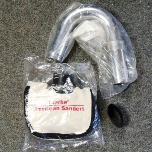 Dust Elbow and Bag for Clarke OBS-18 DC Floor Sanders 61833A 53741A exhaust tube