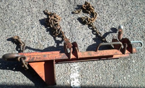 Cb trailer drawbar rated at 5 tons or 10,000 lbs -orange for sale