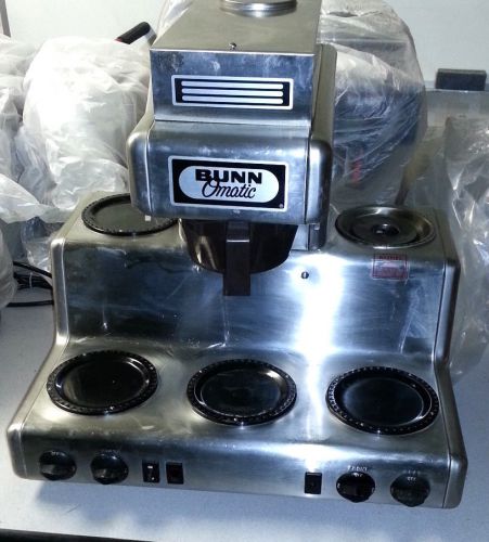 BUNN RL35 Pour-O-Matic Automatic Coffee Brewer 5 Warmers Commercial Reataurant