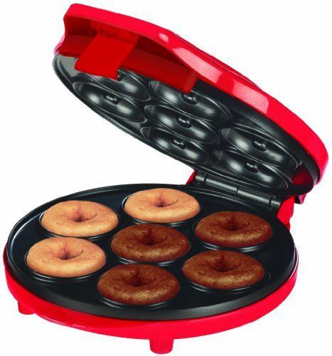 NEW! Home Electric Donut Maker Piece Bites Machine / Makes 7 Donuts - FREE SHIP!