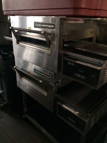Lincoln Impinger 1116 Gas DoubleStack Conveyor Oven