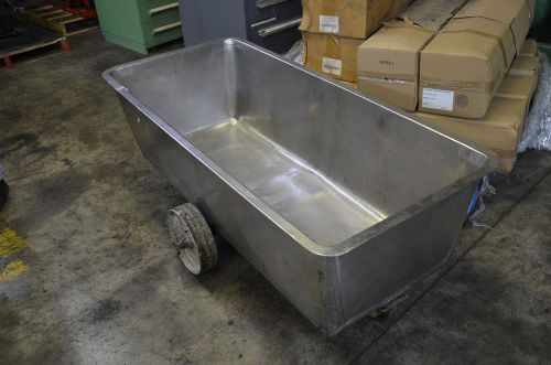 Stainless steel bulk powder/liquid cart - food preparation - hard to find for sale
