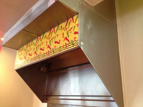 Restaurant Exhaust Hood Six Foot great system for food truck kitchen commercial