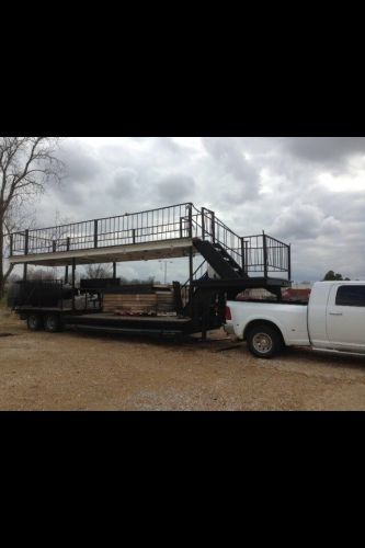 37ftx13ft - Two Level Bbq Smoker Trailer
