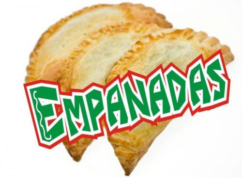 Concession Decal 10&#034; Empanadas Restaurant Food Catering