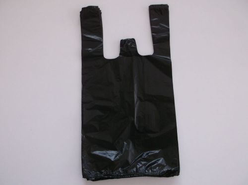 PLASTIC SHOPPING BAGS 2000 CT ,T SHIRT TYPE, GROCERY ,BLACK SMALL SIZE BAGS.