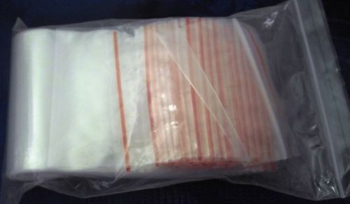 Ziplock bags clear small poly reusable  plastic baggies 100x8x12 for sale