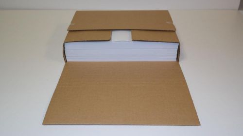 50 Lots New Reverse Tuck Boxes Mailer Cartons Kraft Durable Folding Shipping Box