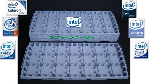 Cpu tray for lga 775 771 pentium core 2 quad &amp; xeon processors  - 4 fit 84 cpu for sale