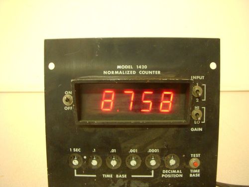 Flo-Tech Inc Sequence Counter 1420 NSN 7025010894704 Powers On 4.4 W, 50-400 Hz