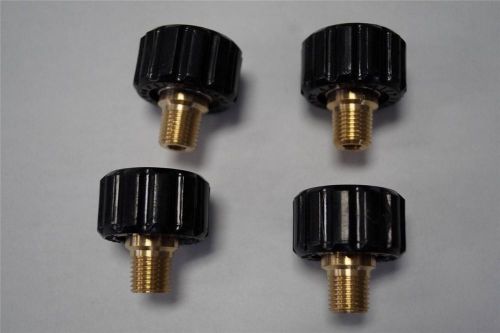 Brass m22 screw type x 3/8 mnpt pressure washer fittings 85.300.136 for sale
