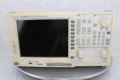 Ando aq6317 optical spectrum analyzer ( osa ) freshly calibrated !!! for sale