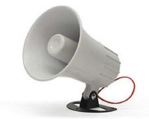 Generic 20w watt white alarm dsc horn siren outdoor 6-15vdc  sd20w for sale