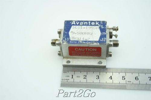AVANTEK RF Microwave Amplifier 5-500MHz 23dBm 31dB SC81-1995M TESTED