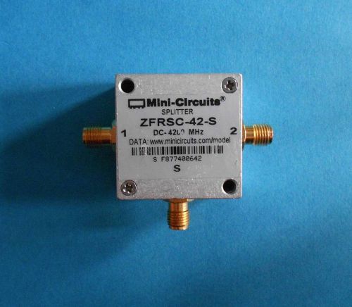 Mini-Circuits ZFRSC-42-S ~ DC to 4200 MHz ~ 50? ~ SMA (F) Splitter-Combiner