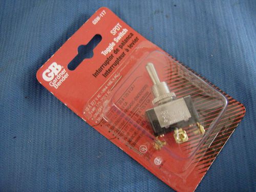 GARDNER BENDER GSW-117 DOUBLE THROW TOGGLE SWITCH-HEAVY DUTY TOGGLE SWITCH
