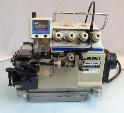 Juki mo-2516 serger overlock industrial sewing machine dd6-320 for sale