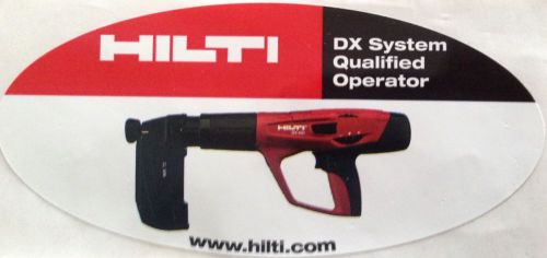 Hilti  hard hat/toolbox decal sticker for sale