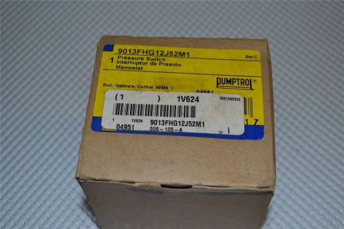 ONE NEW SQUARE D 9013FHG12J52M1 PressureSwitch