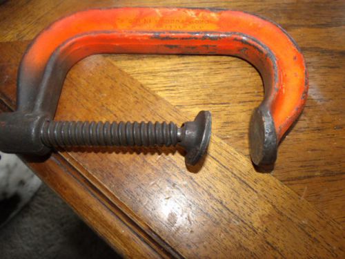 1 - Armstrong 78 - 404  C Clamp 4&#034; Opening x 3 1/4&#034; Throat Depth
