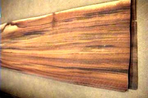 70 Pieces of Antique 1/16&#034; Thick Sawn Rosewood Veneer B-16