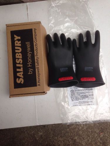Salisbury by Honeywell Lineman Gloves Size 11 Black Class 0 Type I