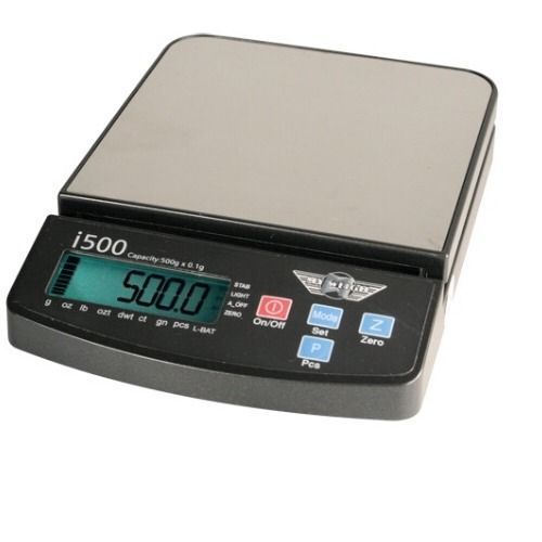 My weigh ibalance 500 jewelry scale 500g x 0.1g – 2500.0ct x 0.5ct – i500 black for sale
