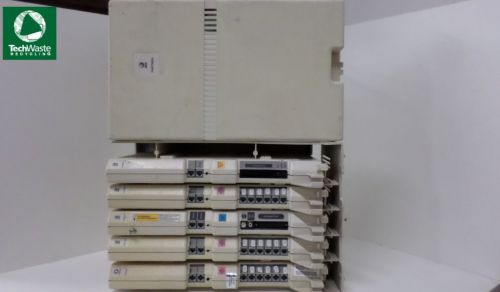 AT&amp;T PARTNER II COMMUNICATION SYSTEM EQUIPMENT 103F W/5 MODULES PARTS REP T3-A8