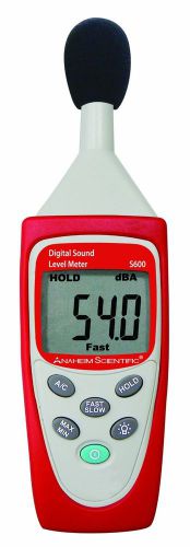 NEW Anaheim Scientific S600 Digital Sound Level Meter