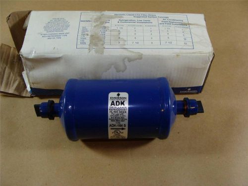New emerson adk-164s dri-kleaner refrigerant filter drier 1/2&#034; odf solder conn for sale