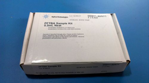 Agilent HP Hewlett Packard PFTBA Sample Kit # 05971-60571   1x0.5mL