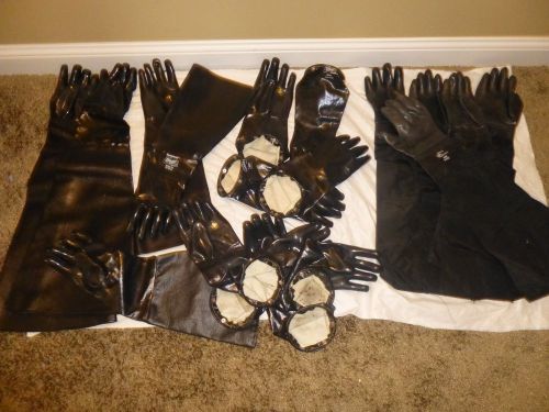 18 best &amp; edmont noeprene neox chemical resistant short &amp; long guantlet gloves for sale