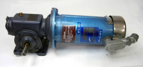 Graham 3/4 hp 6083 dc motor 1750 rpm with gear reducer for sale