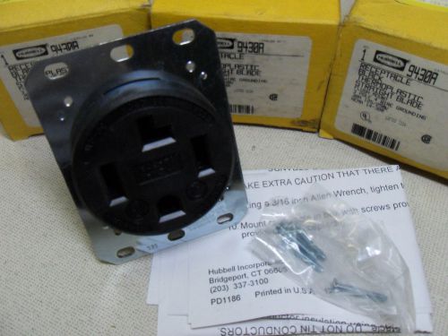 (H6) 1 NEW HUBBELL 9430A RECEPTACLE