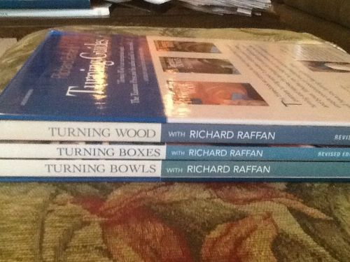 Raffan&#039;s turning guides plus two additional books on woodturning