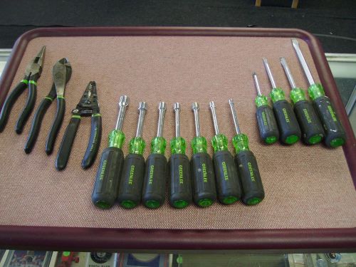Greenlee  Hand Tool Lot - 14 pcs. in all