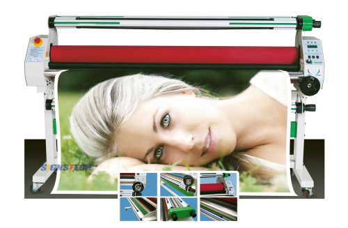 New 1630mm 64&#034; hot cold laminator roll laminating machine heat assistance+ce for sale