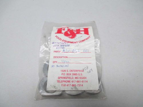 LOT 4 NEW WAUKESHA AD0-052-001 STAINLESS ROTOR JAM NUT 3/4IN ID D355309