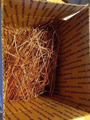 5 LBs COPPER WIRE JEWELRY HOBBY CRAFTS SCRAP