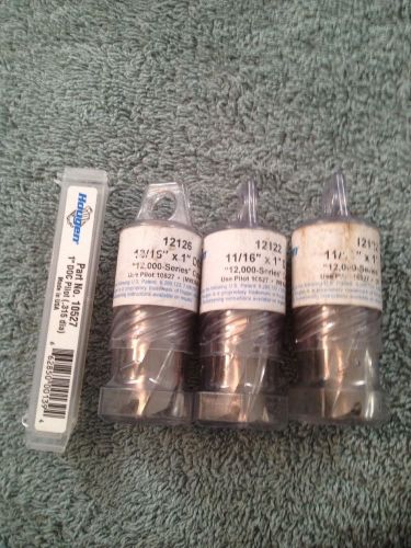 Lot Of (3)Hougen 12,000 Series Cutter (1) Pin Made In USA